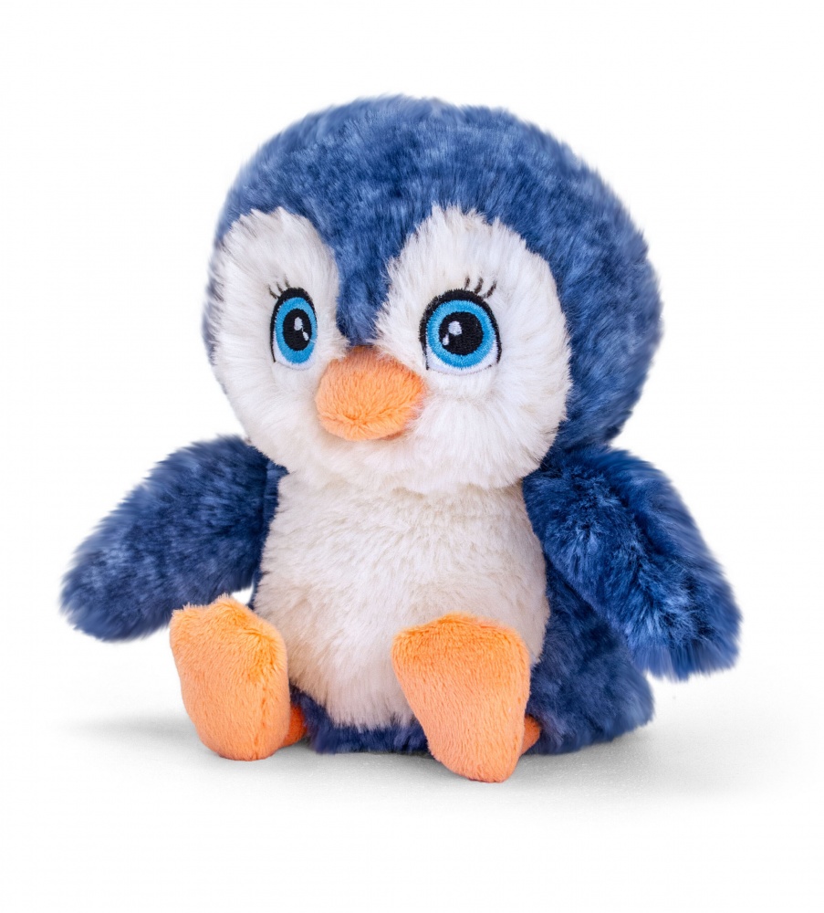 Keel Toys Keeleco Penguin 16cm Adoptable World Eco Plush Soft Toy 